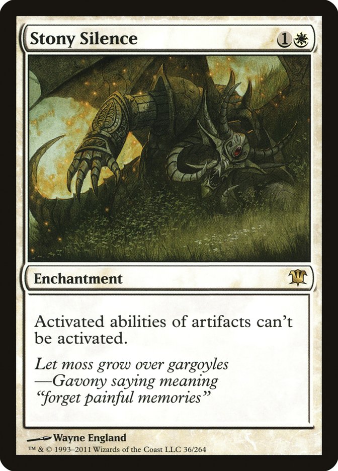 Stony Silence [Innistrad] | Total Play