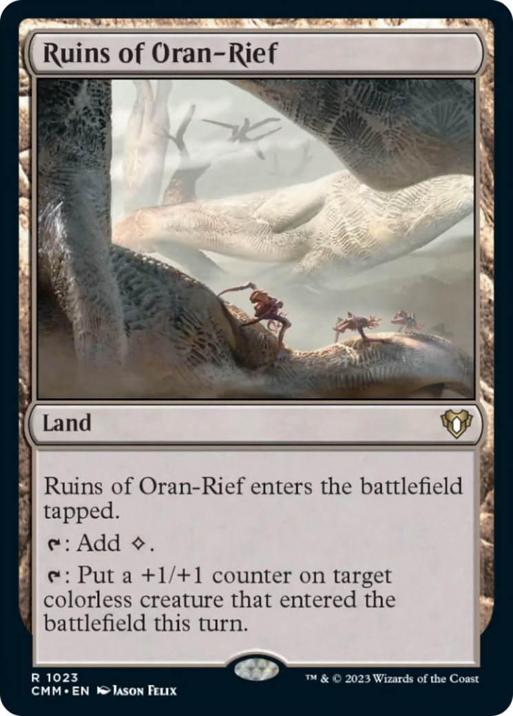 Ruins of Oran-Rief [Commander Masters] | Total Play
