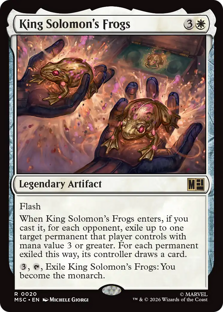 King Solomon's Frogs [Marvel Super Heroes Commander] | Total Play