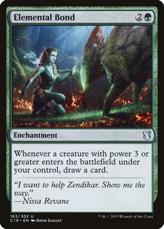 Elemental Bond [Commander 2019] | Total Play