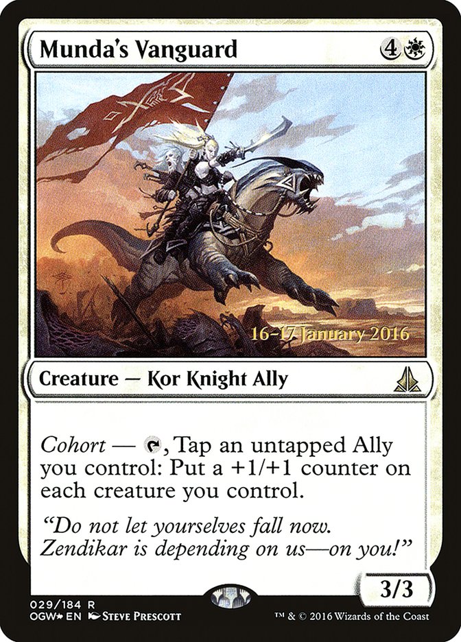 Munda's Vanguard [Oath of the Gatewatch Prerelease Promos] | Total Play