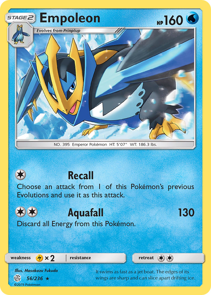 Empoleon (56/236) [Sun & Moon: Cosmic Eclipse] | Total Play