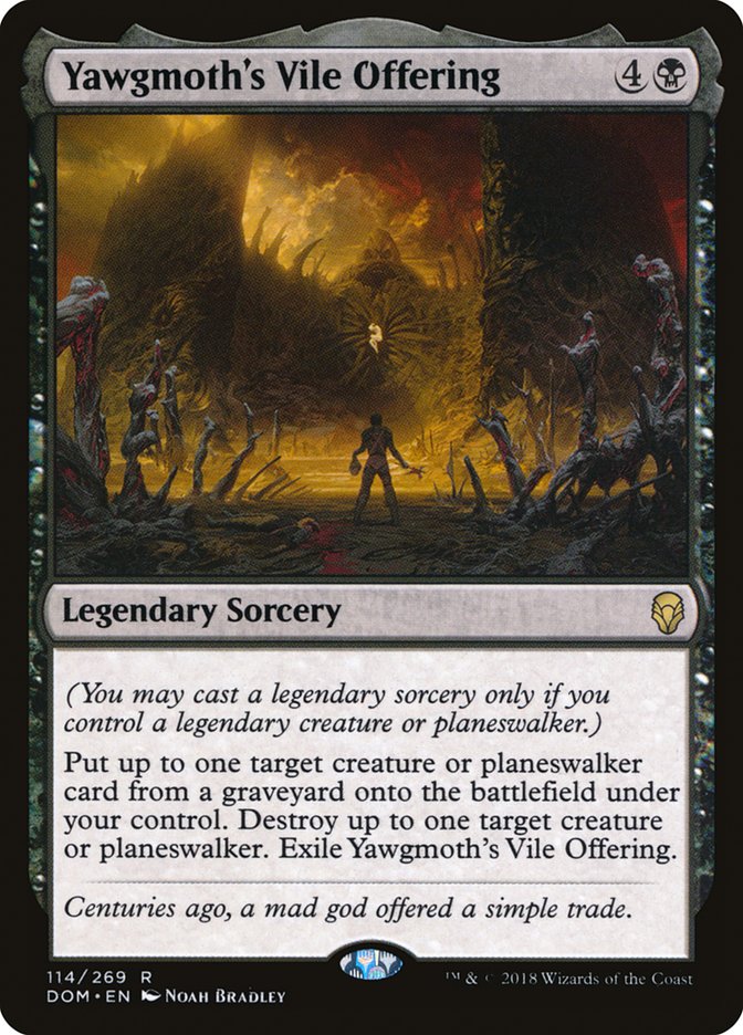 Yawgmoth's Vile Offering [Dominaria] | Total Play