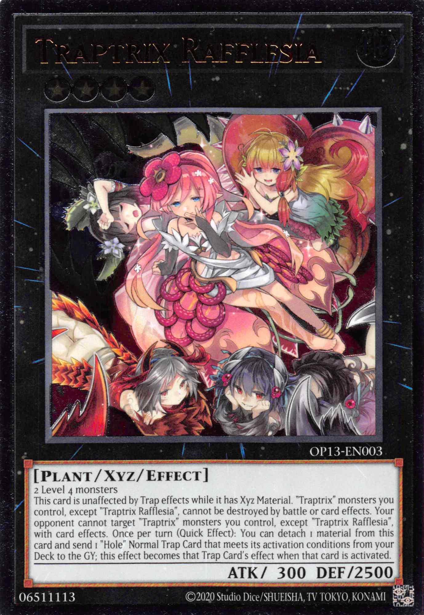 Traptrix Rafflesia [OP13-EN003] Ultimate Rare | Total Play