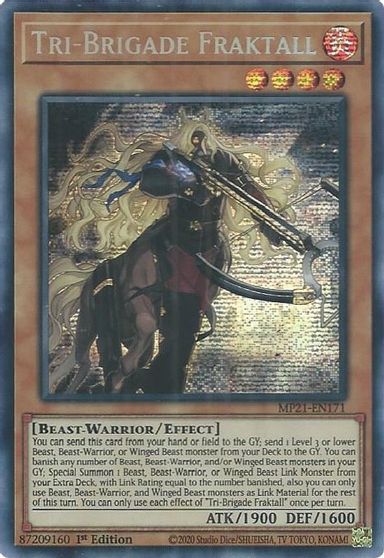 Tri-Brigade Fraktall [MP21-EN171] Prismatic Secret Rare | Total Play