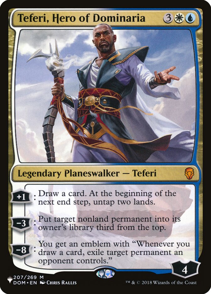 Teferi, Hero of Dominaria [The List] | Total Play