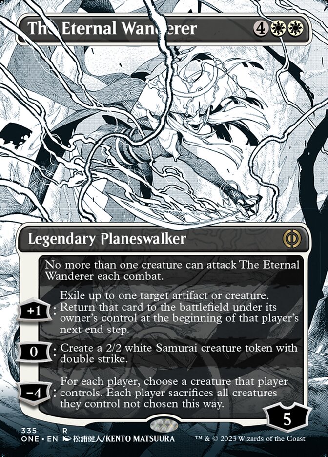 The Eternal Wanderer (Borderless Manga) [Phyrexia: All Will Be One] | Total Play