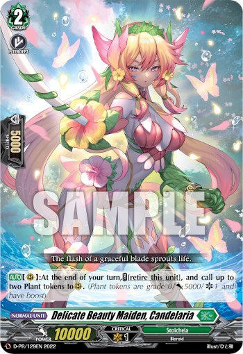 Delicate Beauty Maiden, Candelaria (D-PR/129EN) [D Promo Cards] | Total Play