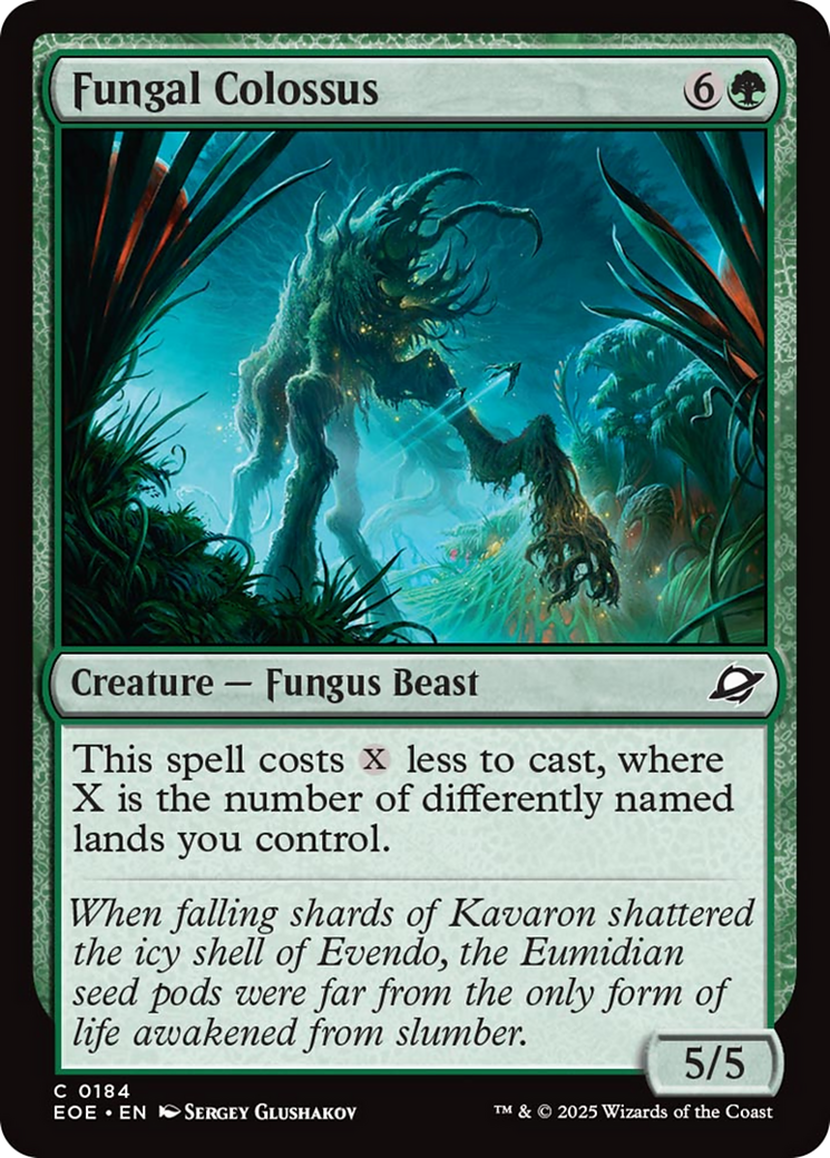 Fungal Colossus [Edge of Eternities] | Total Play