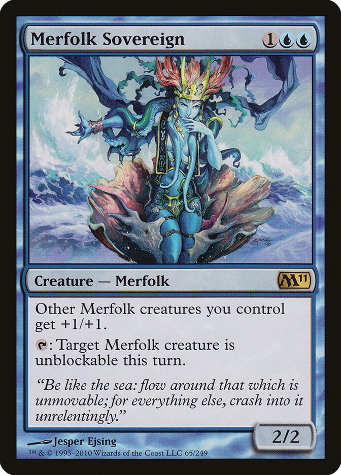 Merfolk Sovereign [Magic 2011] | Total Play