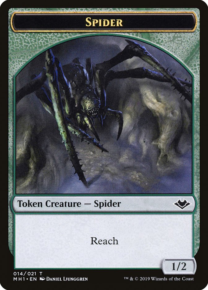 Goblin (010) // Spider (014) Double-Sided Token [Modern Horizons Tokens] | Total Play