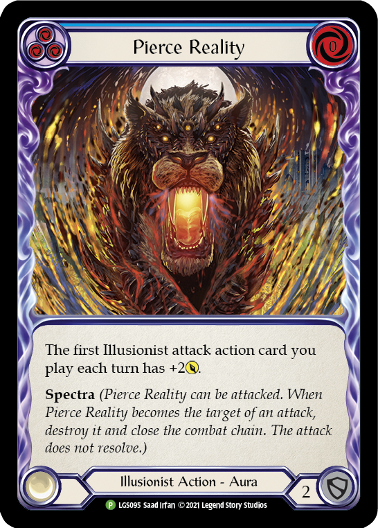 Pierce Reality [LGS095] (Promo)  Cold Foil | Total Play