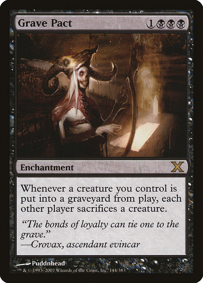 Grave Pact [Tenth Edition] | Total Play