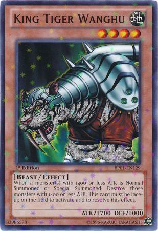 King Tiger Wanghu [BP01-EN129] Starfoil Rare | Total Play