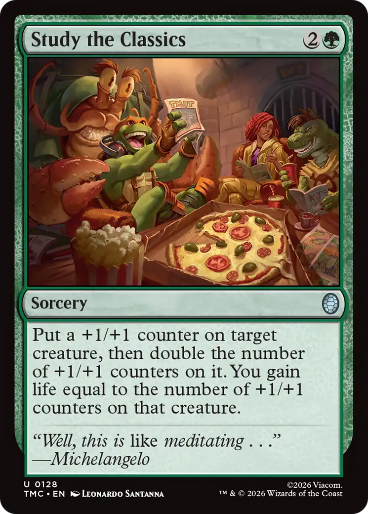 Study the Classics [Teenage Mutant Ninja Turtles Commander] | Total Play