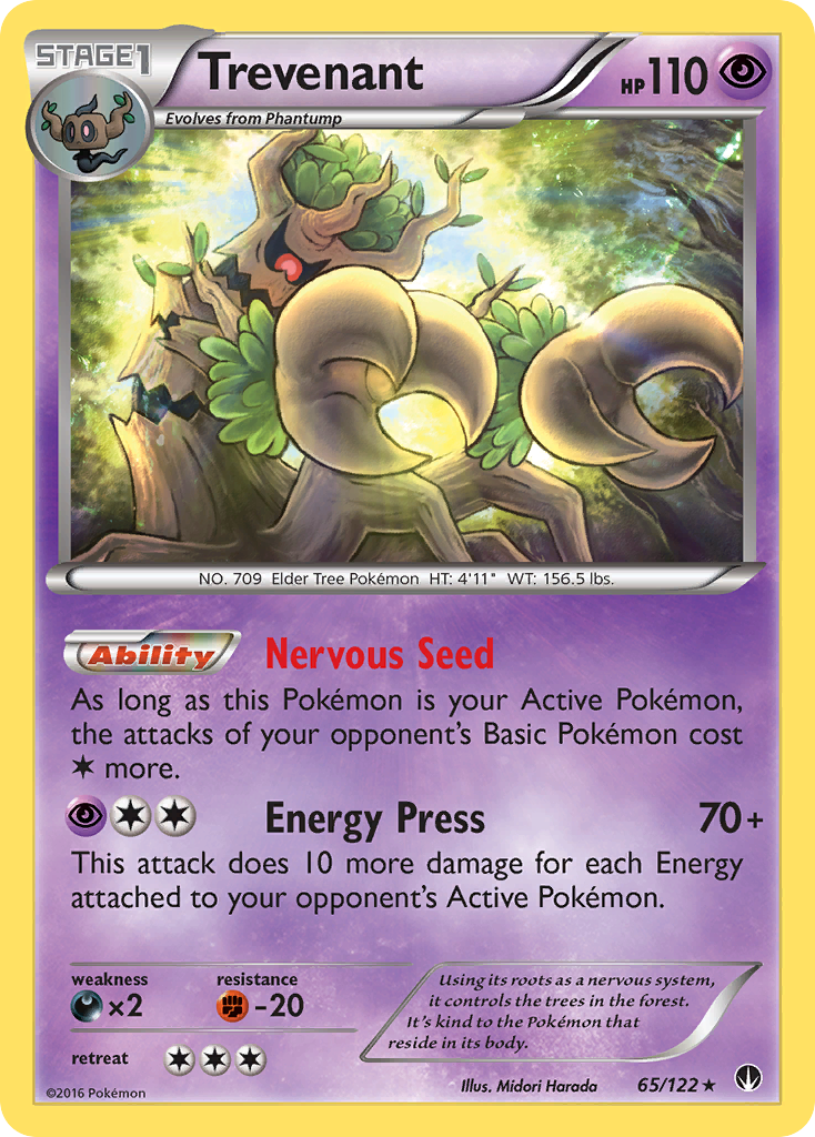 Trevenant (65/122) [XY: BREAKpoint] | Total Play