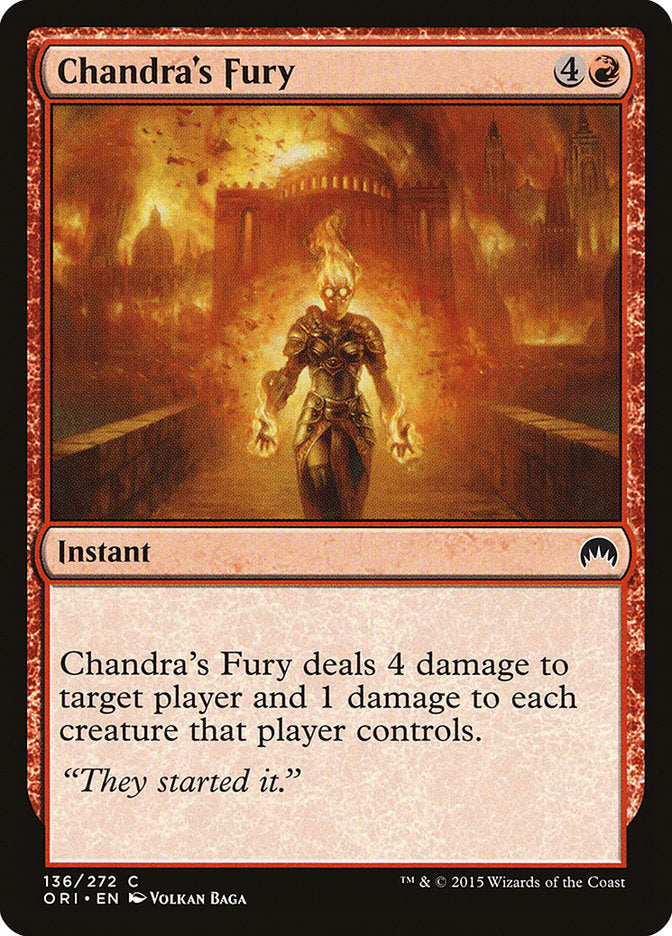 Chandra's Fury [Magic Origins] | Total Play