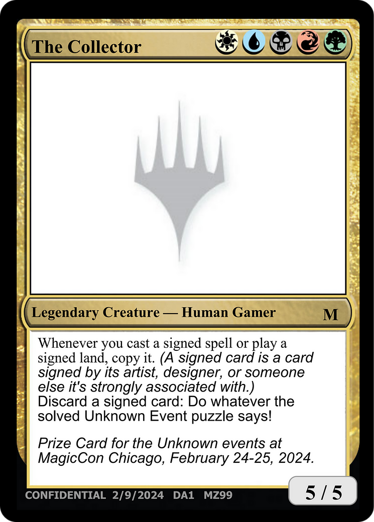The Collector [Unknown Event] | Total Play