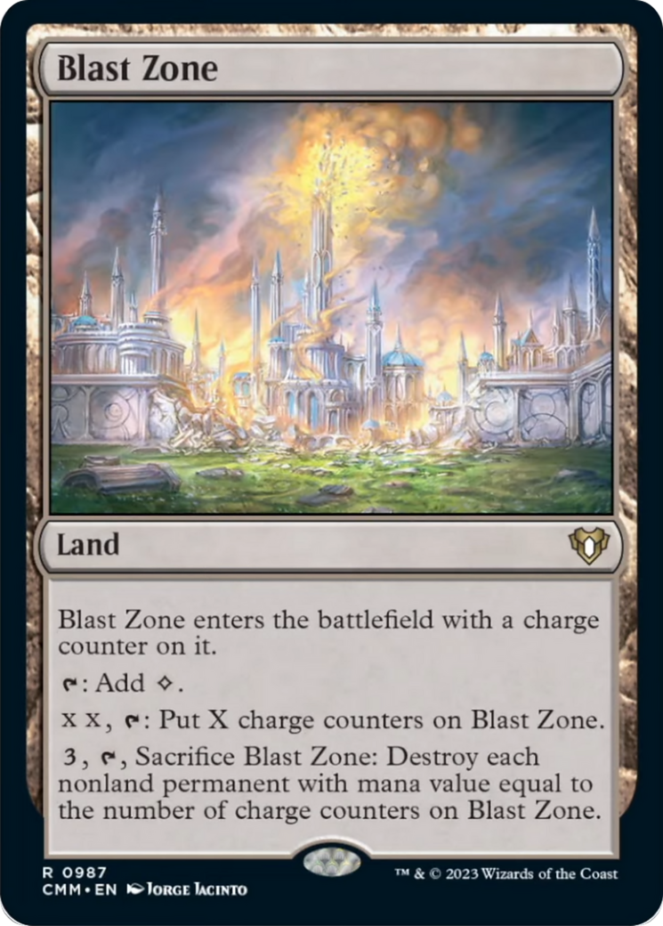 Blast Zone [Commander Masters] | Total Play