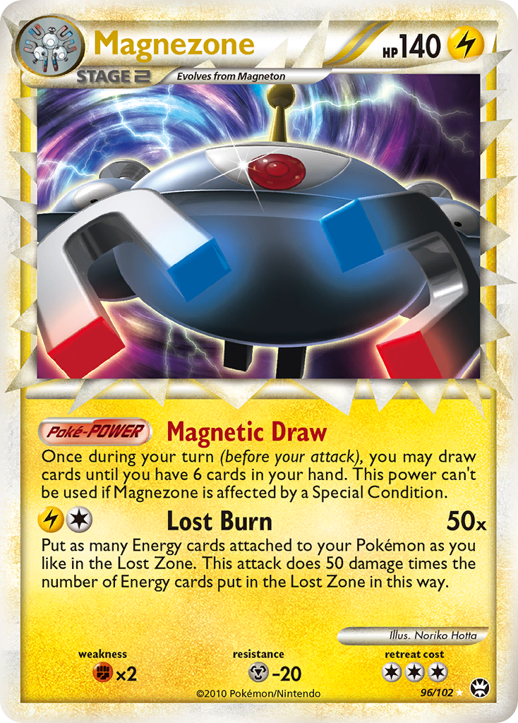 Magnezone (96/102) [HeartGold & SoulSilver: Triumphant] | Total Play