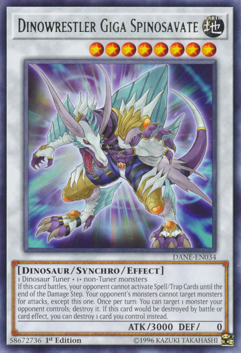 Dinowrestler Giga Spinosavate [DANE-EN034] Rare | Total Play