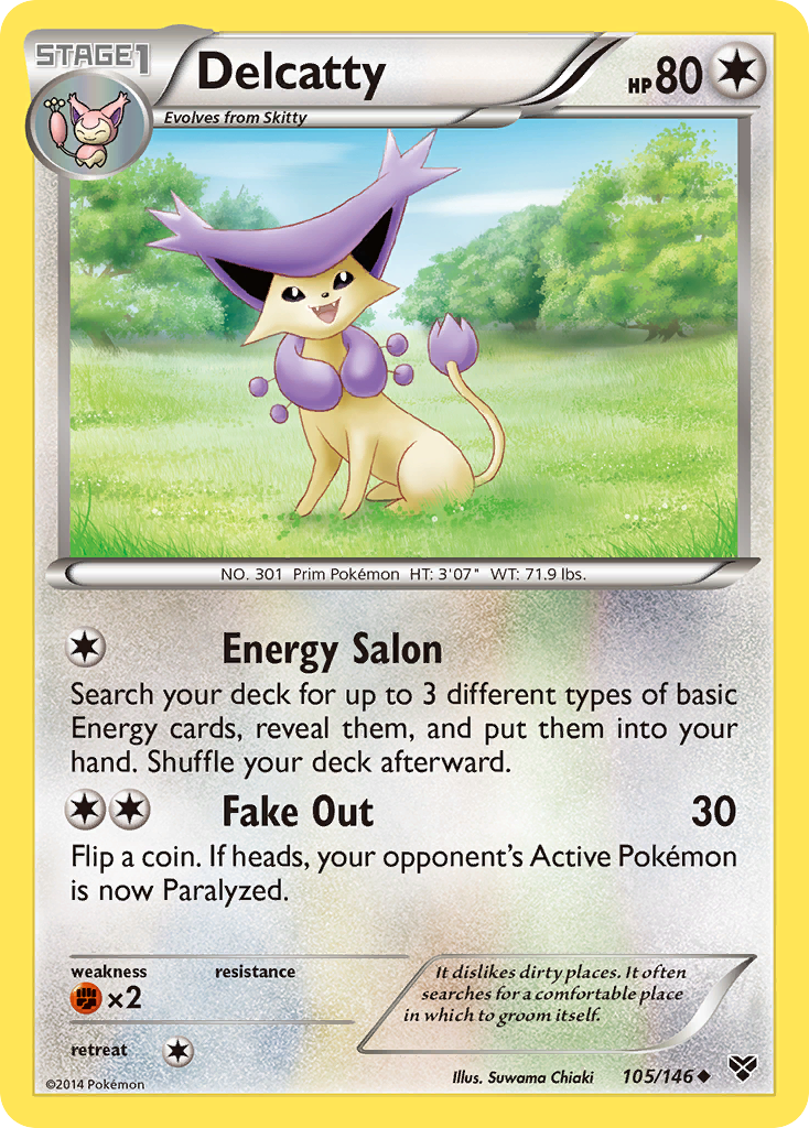 Delcatty (105/146) [XY: Base Set] | Total Play