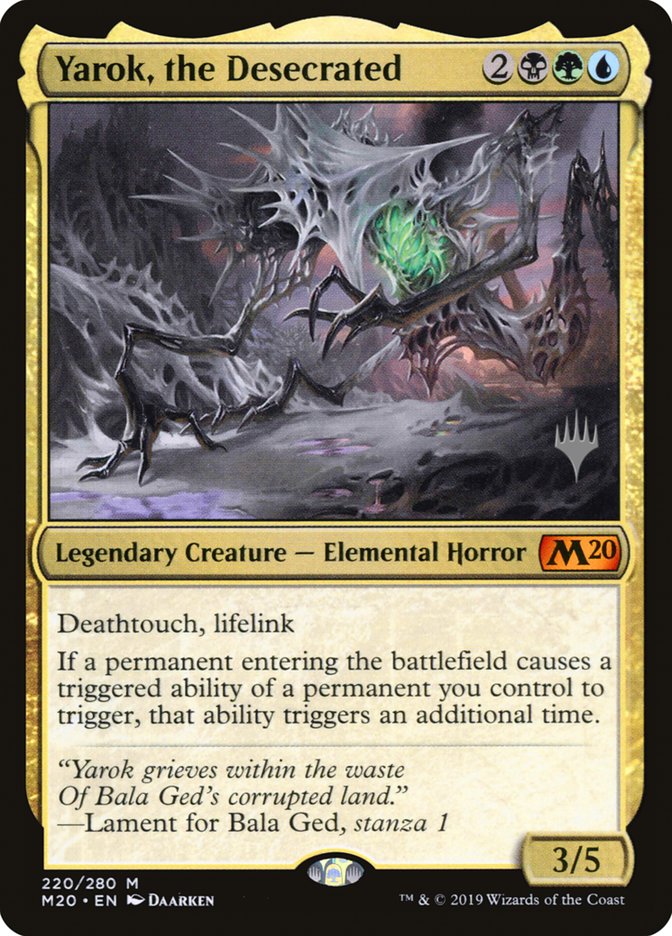 Yarok, the Desecrated (Promo Pack) [Core Set 2020 Promos] | Total Play