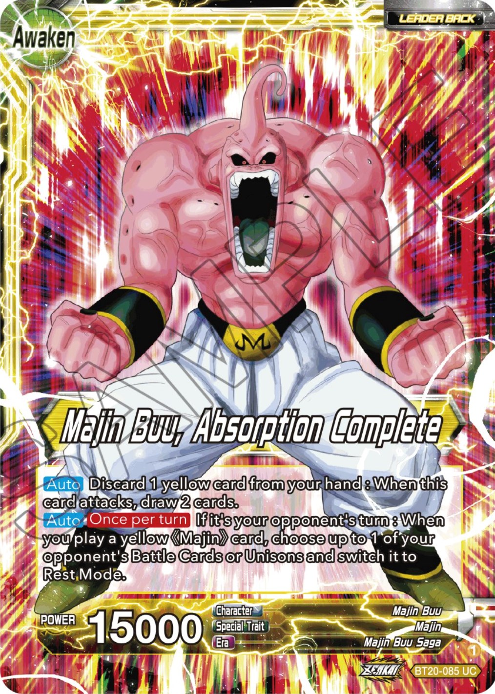 Majin Buu // Majin Buu, Absorption Complete (BT20-085) [Power Absorbed] | Total Play