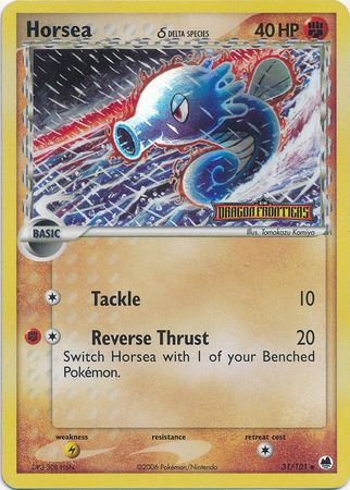 Horsea (31/101) (Delta Species) (Stamped) [EX: Dragon Frontiers] | Total Play