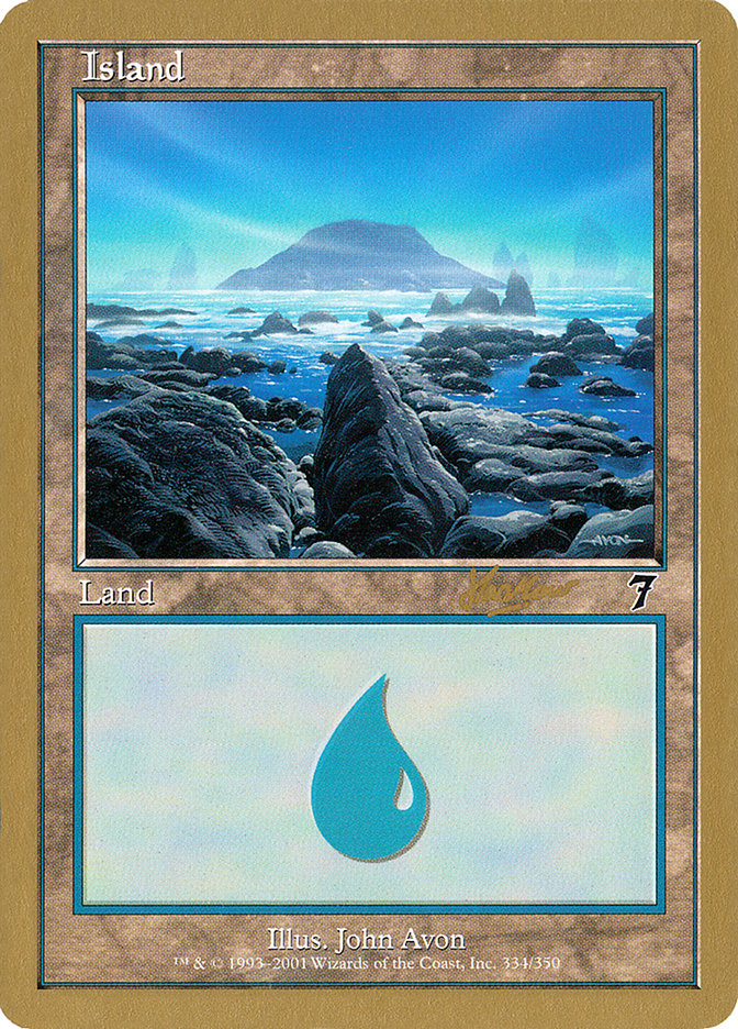 Island (shh334) (Sim Han How) [World Championship Decks 2002] | Total Play