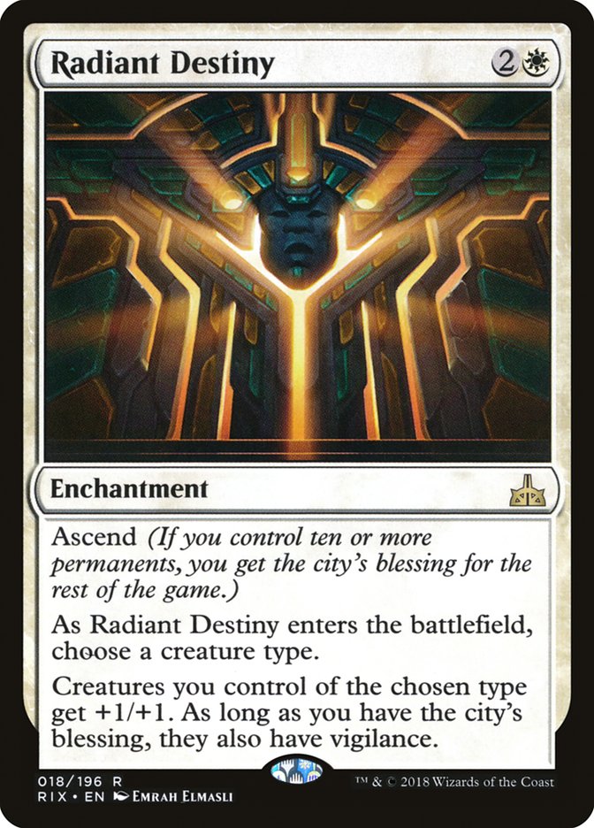 Radiant Destiny [Rivals of Ixalan] | Total Play