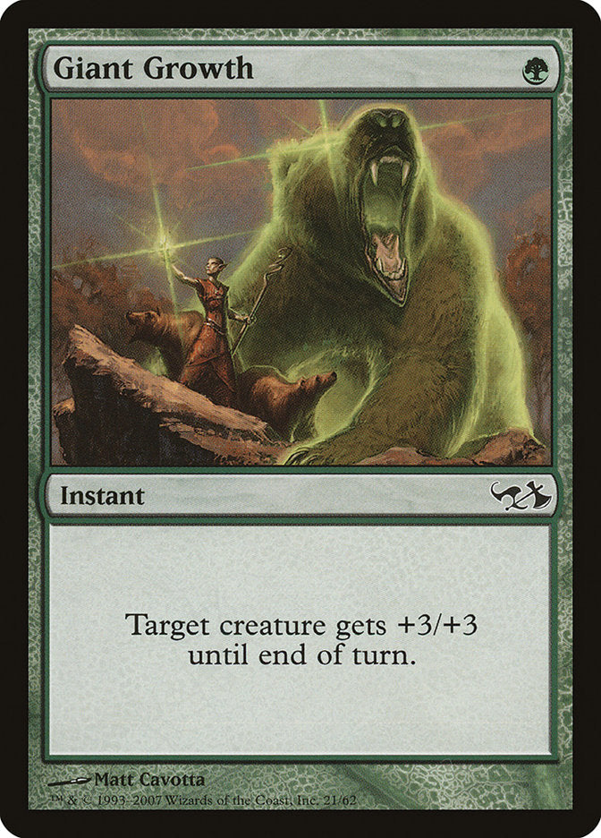 Giant Growth [Duel Decks: Elves vs. Goblins] | Total Play
