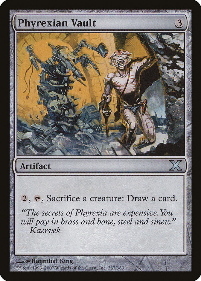 Phyrexian Vault [Tenth Edition] | Total Play