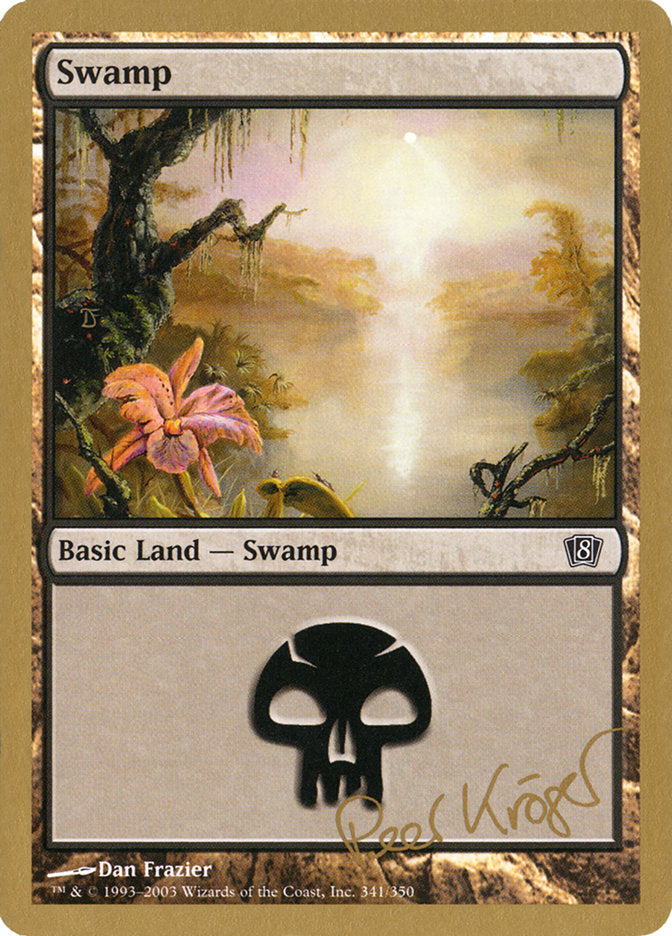 Swamp (pk341) (Peer Kroger) [World Championship Decks 2003] | Total Play