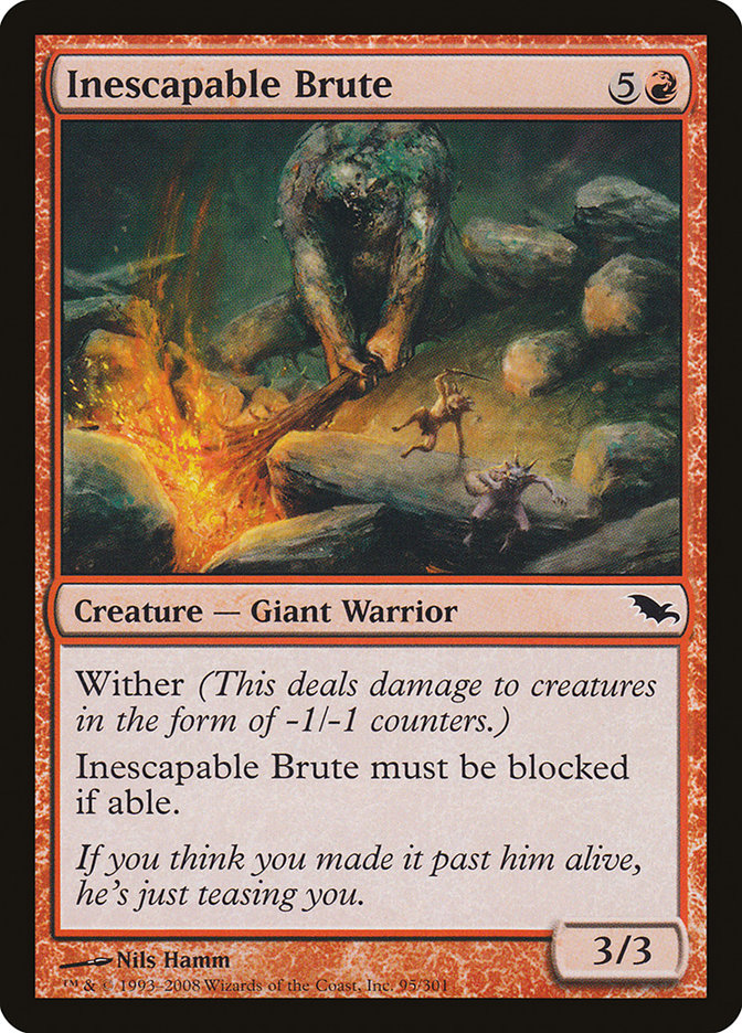 Inescapable Brute [Shadowmoor] | Total Play