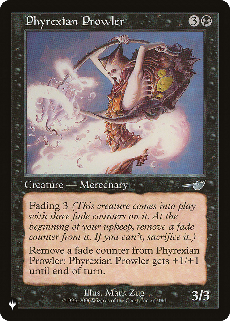 Phyrexian Prowler [The List] | Total Play