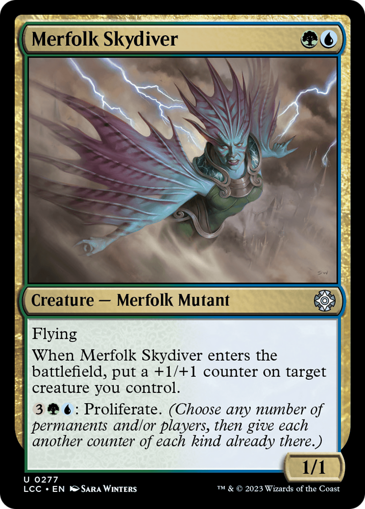 Merfolk Skydiver [The Lost Caverns of Ixalan Commander] | Total Play