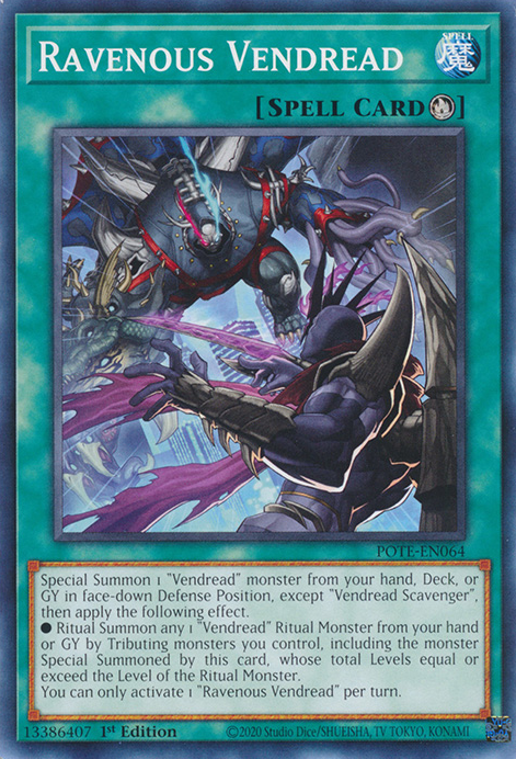 Ravenous Vendread [POTE-EN064] Common | Total Play
