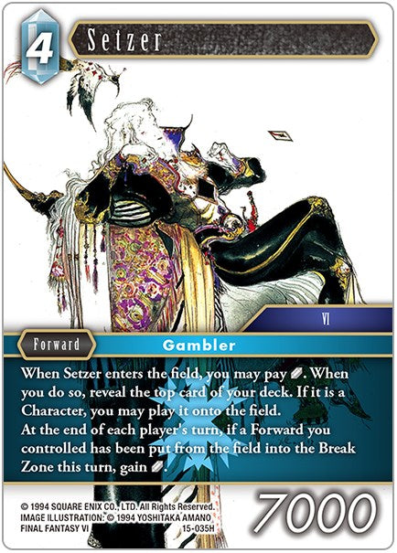 Setzer [Crystal Dominion] | Total Play