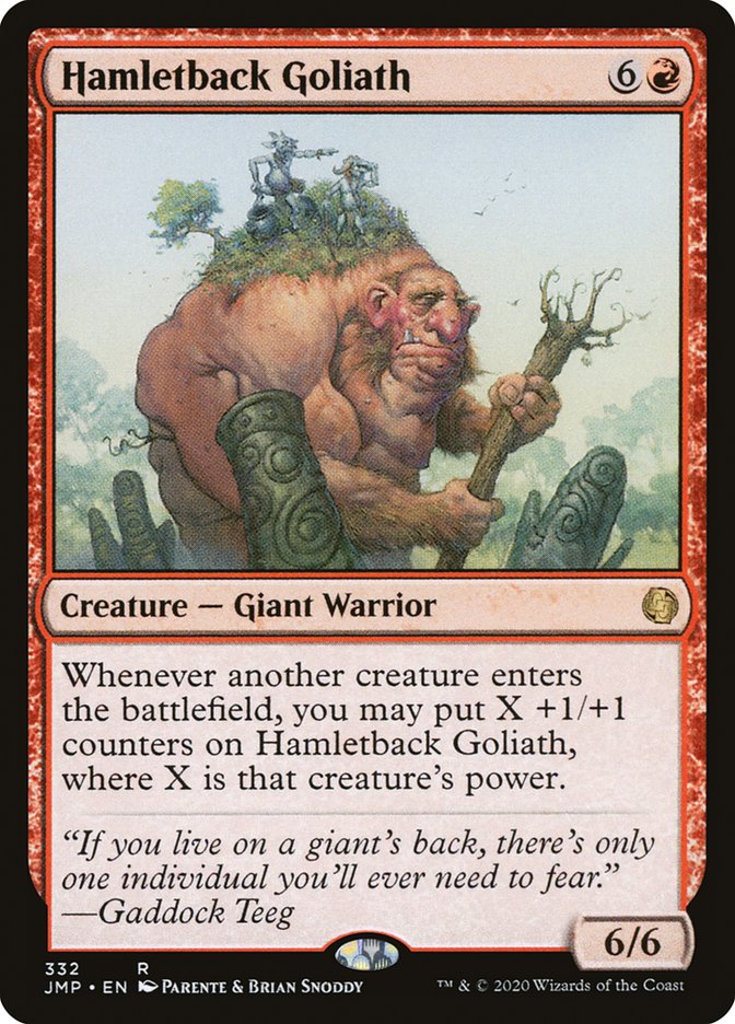 Hamletback Goliath [Jumpstart] | Total Play