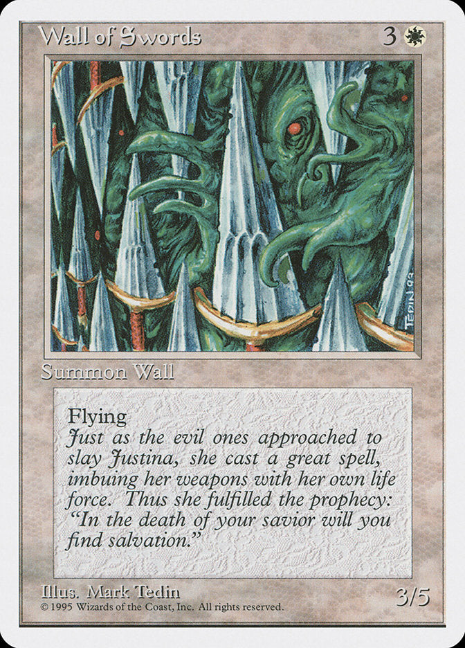 Wall of Swords [Fourth Edition] | Total Play