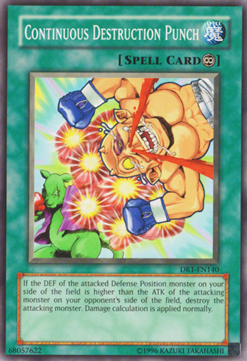 Continuous Destruction Punch [DR1-EN140] Common | Total Play