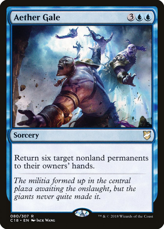 Aether Gale [Commander 2018] | Total Play