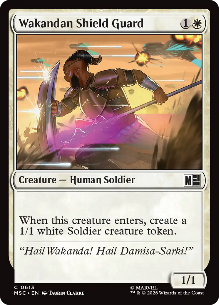 Wakandan Shield Guard [Marvel Super Heroes Commander] | Total Play