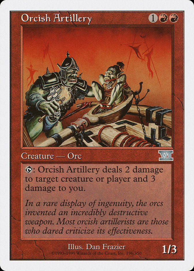 Orcish Artillery [Classic Sixth Edition] | Total Play