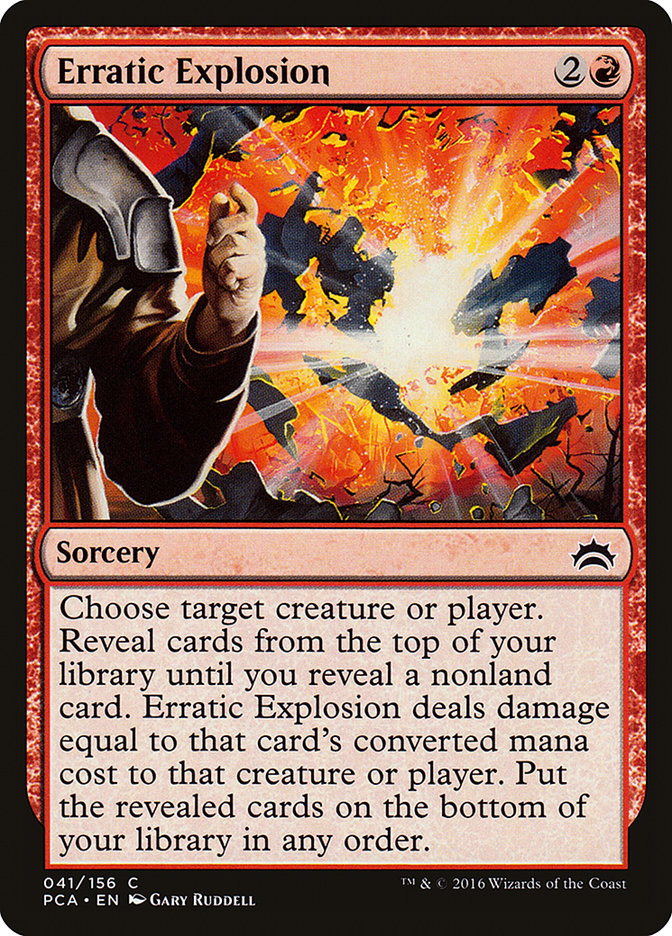 Erratic Explosion [Planechase Anthology] | Total Play