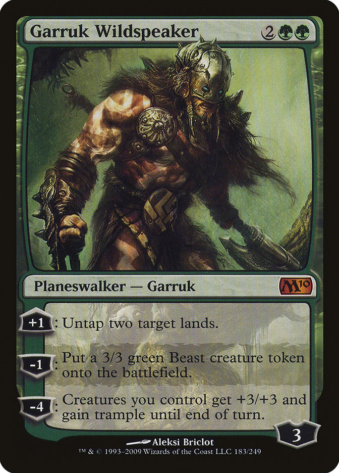 Garruk Wildspeaker [Magic 2010] | Total Play
