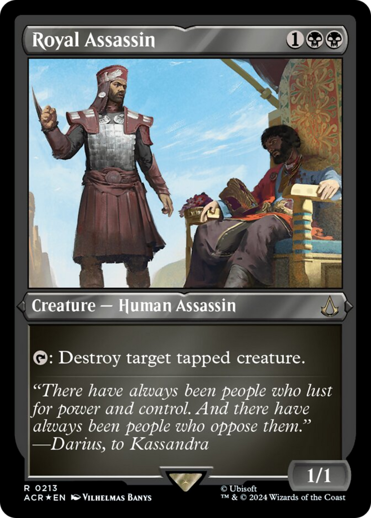 Royal Assassin (Foil Etched) [Assassin's Creed] | Total Play