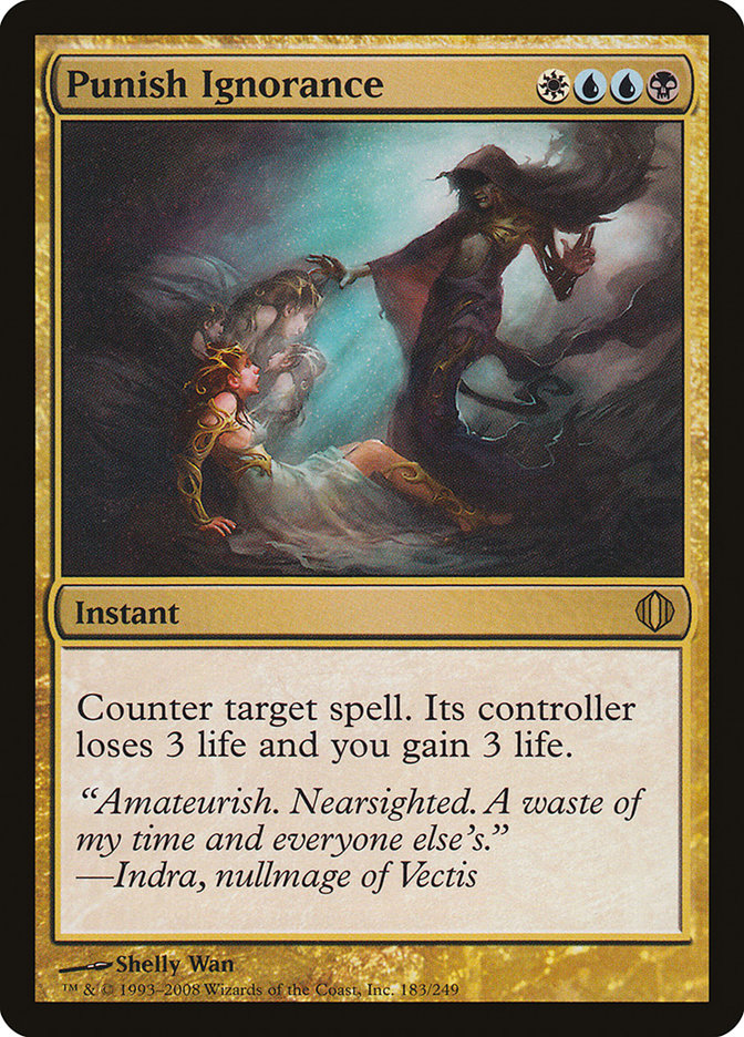 Punish Ignorance [Shards of Alara] | Total Play