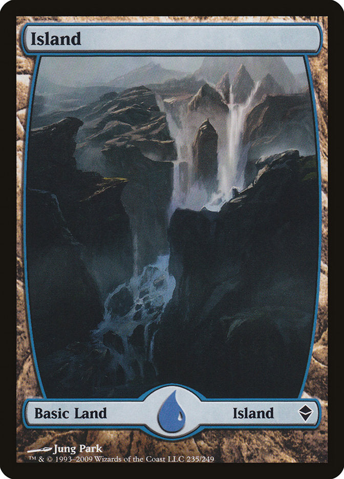 Island (235) [Zendikar] | Total Play